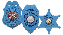 Blue Autism Awareness Badges