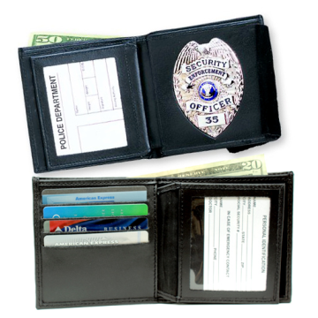 Strong Double ID Badge Wallet - Dress (Style 79500)