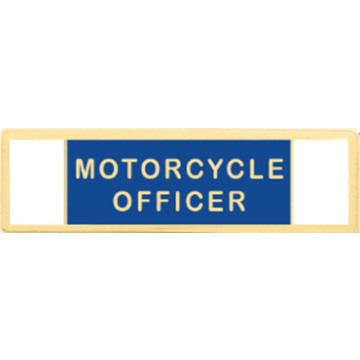 Blackinton A11224 Motorcycle Officer Commendation Bar (1-3/8" x 3/8")