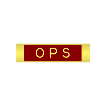 Blackinton A11348 OPS Commendation Bar (1-3/8" x 5/16")