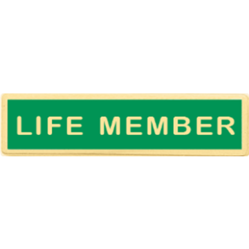 Blackinton A11350-C Life Member Commendation Bar (1-3/8" x 5/16")