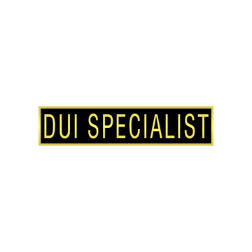 Blackinton A11350-D DUI Specialist Commendation Bar (1-3/8" x 5/16")