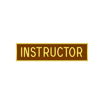 Blackinton A11355 Instructor Commendation Bar (1-3/8" x 5/16")
