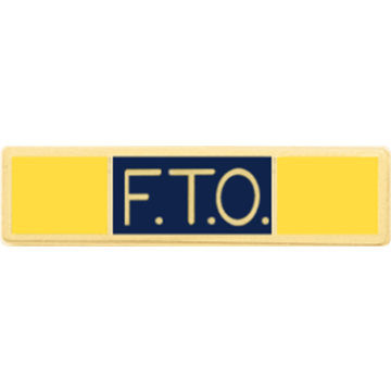 Blackinton A11365 Field Training Officer F.T.O. Recognition Bar (1-3/8" x 5/16")