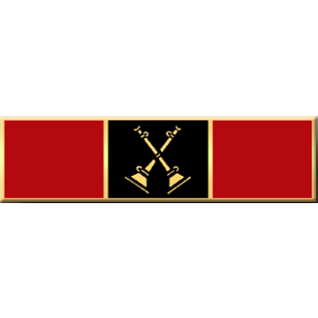 Blackinton A11756-B Battalion Chief 2 Crossed Fire Horns Commendation Bar (1-3/8" x 3/8")