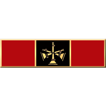 Blackinton A11756-C Assistant Chief 3 Crossed Fire Horns Commendation Bar (1-3/8" x 3/8")