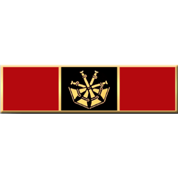 Blackinton A11756-D Deputy Chief 4 Crossed Fire Horns Commendation Bar (1-3/8" x 3/8")