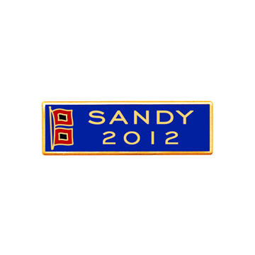 Blackinton A12154 Superstorm Sandy Commendation Bar (1-3/8" x 3/8")