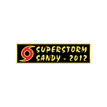 Blackinton A12162 Superstorm Sandy Commendation Bar (1-3/8" x 3/8")