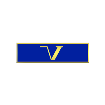 Blackinton A12573 Veteran's Commendation Bar (1-3/8" x 3/8")