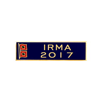 Blackinton A12619 Hurricane Irma 2017 Commendation Bar (1-3/8" x 3/8")