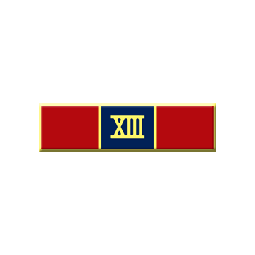 Blackinton A12699-13 Thirteen Years of Service Recognition Bar (1-3/8" x 3/8")