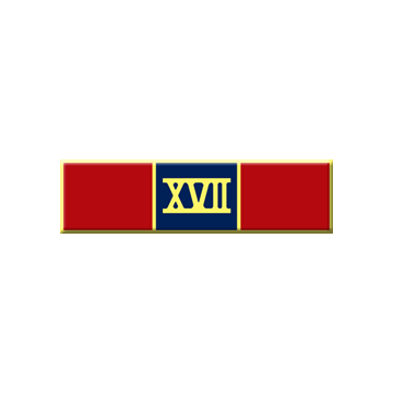 Blackinton A12699-17 Seventeen Years of Service Recognition Bar (1-3/8" x 3/8")