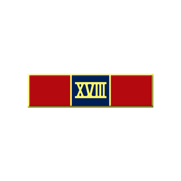 Blackinton A12699-18 Eighteen Years of Service Recognition Bar (1-3/8" x 3/8")