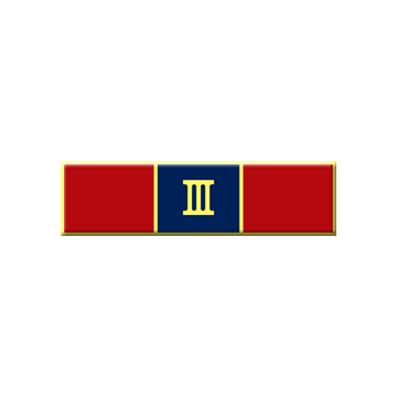 Blackinton A12699-3 Three Years of Service Recognition Bar (1-3/8" x 3/8")