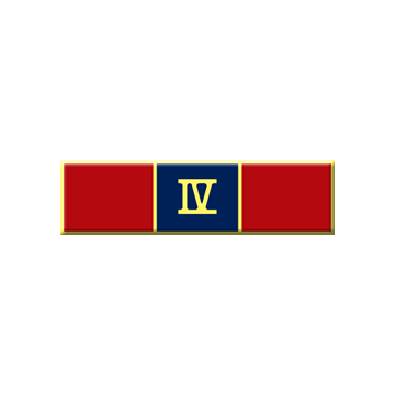 Blackinton A12699-4 Four Years of Service Recognition Bar (1-3/8" x 3/8")