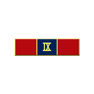 Blackinton A12699-9 Nine Years of Service Recognition Bar (1-3/8" x 3/8")