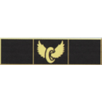Blackinton A12754 Motor Wing Commendation Bar (1-3/8" x 3/8")