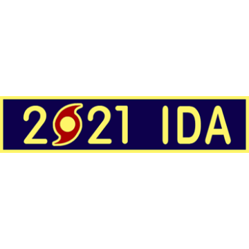 Blackinton A12967 Hurricane IDA Response Commendation Bar (1-3/8" x 5/16")
