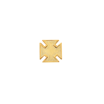 Blackinton A2071 Plain Maltese Cross Lapel Pin