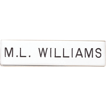 Blackinton A2388 Quality Custom Name Bar (2-1/2" x 5/8")