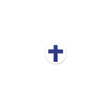 Blackinton A2435 Chaplain Cross Seal (1/2") Min Order: 2