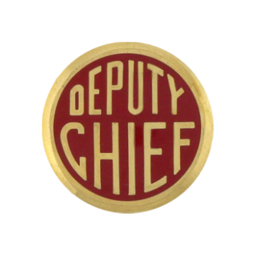 Blackinton A2813-C Deputy Chief Collar Lapel Pin (15/16") Min Order: 2