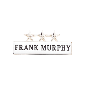 Blackinton A4180-S3 Name Bar with Three Stars (2-1/4" x 1/2")
