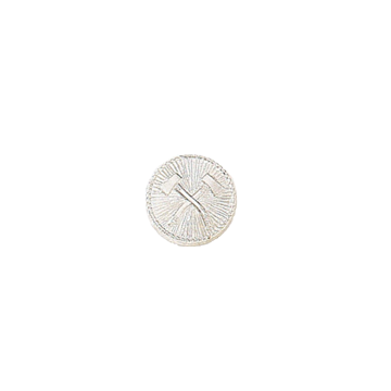 Blackinton A4261-H Plain Seal with Two Crossed Axes (1/2") Min Order: 2