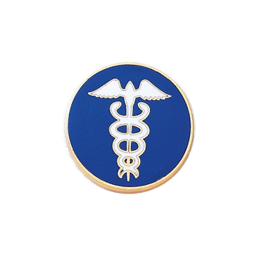 Blackinton A4277 Medical Caduceus Seal (11/16") Min Order: 2