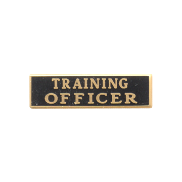 Blackinton A4560-J Training Officer Marksmanship Bar (1" x 1/4")