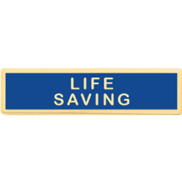 Blackinton A4616-AC Life Saving Commendation Bar (1-3/8" x 5/16")