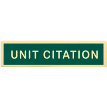 Blackinton A4616-AD Unit Citation Commendation Bar (1-3/8" x 5/16")