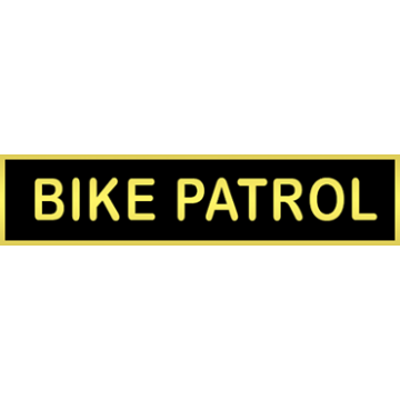 Blackinton A4616-BA One Color Bike Patrol Commendation Bar (1-3/8" x 5/16")