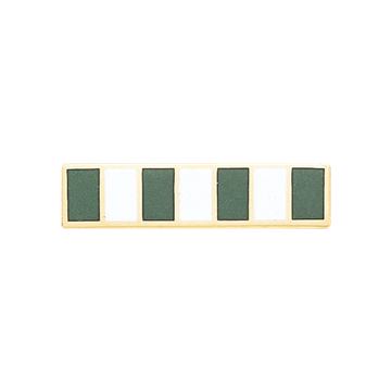 Blackinton A4616-D Seven Section Commendation Bar (1-3/8" x 5/16")