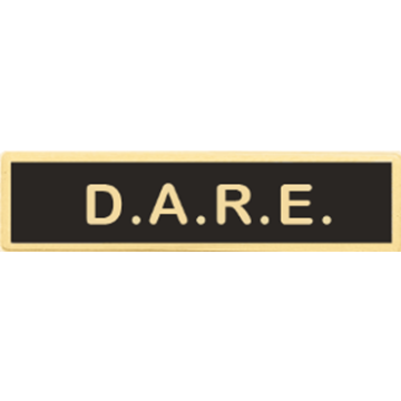 Blackinton A4616-Z D.A.R.E. Commendation Bar (1-3/8" x 5/16")
