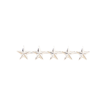 Blackinton A5211-A5 Five Stars on a Bar (1")