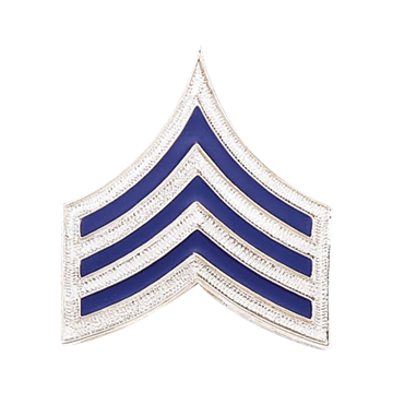 Blackinton A5311 Sergeant Chevrons with or without Enamel (Pair) (1-1/8")
