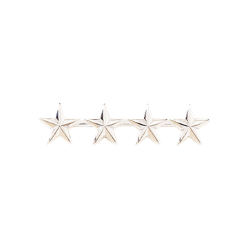 Blackinton A5697-4 Four Stars on a Bar (3/4") (Individual)