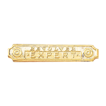 Blackinton A572-0 Plain Revolver Expert Marksmanship Bar (3/16" x 1")