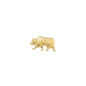 Blackinton A6062-A Bear Lapel Pin (9/16" Width) Min Order: 2