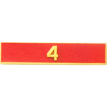 Blackinton A6230-H One Section Commendation Bar w/ Applied Figure (1-3/4" x 3/8")
