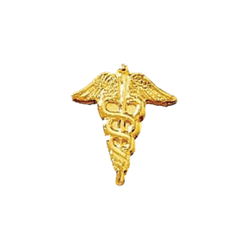 Blackinton A6485 Medical Caduceus (1/2") Min Order: 2