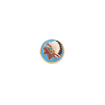 Blackinton A6878 Native American Seal (1/2") Min Order: 2