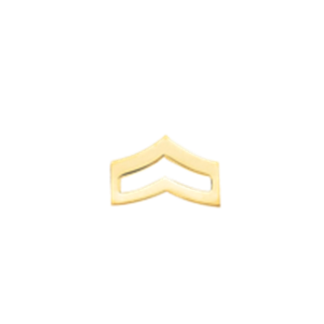 Blackinton A7011 Plain Corporal Chevrons (Pair)