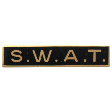 Blackinton A7049-E S.W.A.T. Marksmanship Bar (1-1/2" x 5/16")