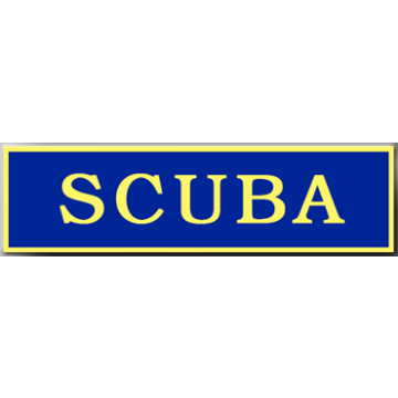 Blackinton A7140-AR One Section SCUBA Commendation Bar (1-3/8" x 3/8")