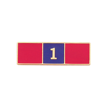 Blackinton A7142-C One Year of Service Recognition Bar (1-3/8" x 3/8")