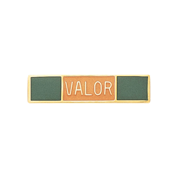 Blackinton A7177 Medal of Valor Commendation Bar (1-3/8" x 5/16")