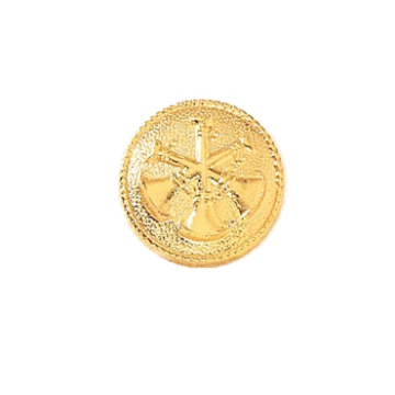 Blackinton A7294-G Plain Seal w/ Three Crossed Horns (5/8") Min Order: 2
